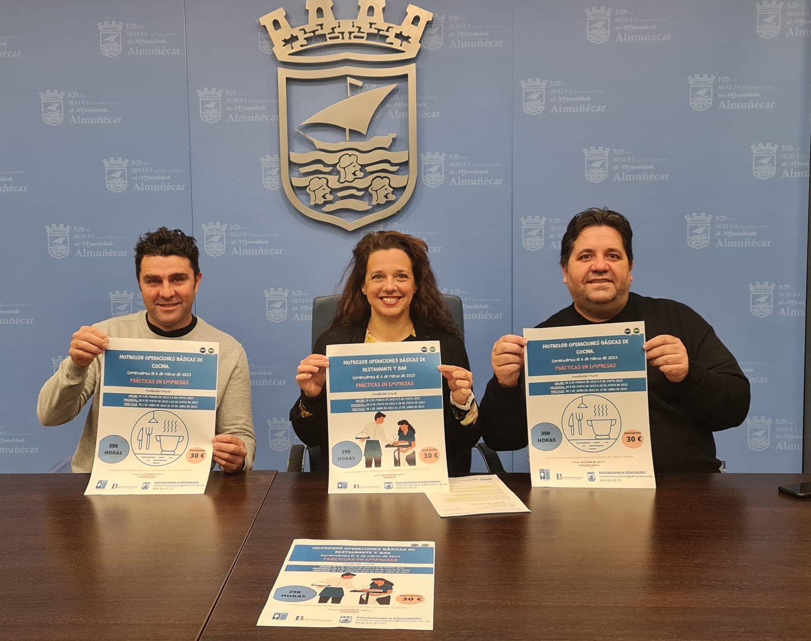 Almuñécar promueve dos cursos de formación en hostelería y cocina de restaurantes